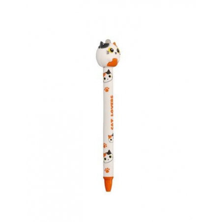 Stylo effaçable 3D | Chat Roux - Sélection déco