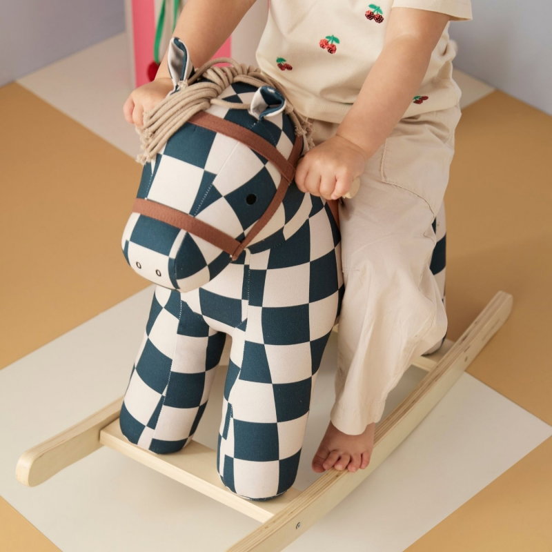 Cheval à bascule Miro | Damier