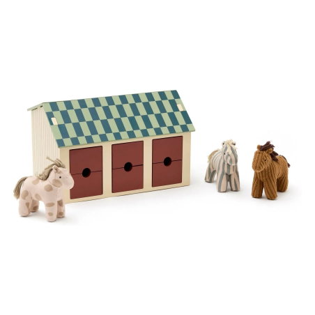 Ecurie avec chevaux - Kid's concept