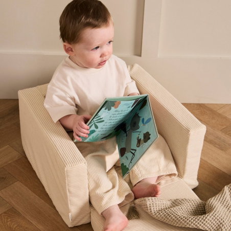 Fauteuil pliable | Ecru - Kid's concept