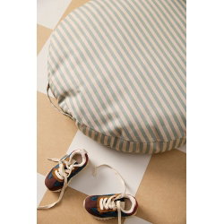 Coussin de sol rayé | Vert