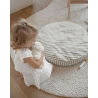 Coussin de sol rayé | Bleu