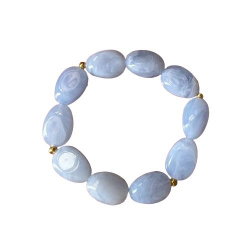 Bracelet Bougainvillier - Bleu ciel