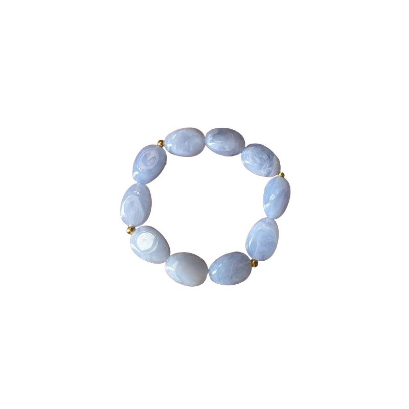 Bracelet Bougainvillier - Bleu ciel