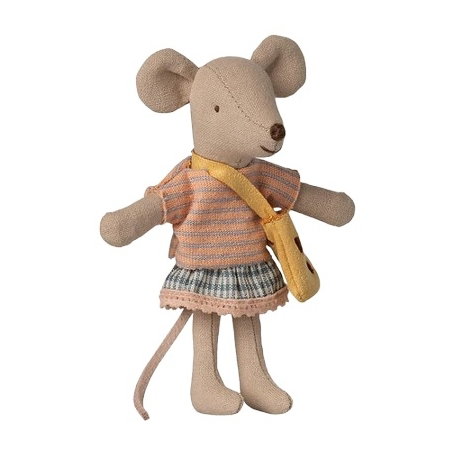 Petite soeur souris avec son sac - Maileg