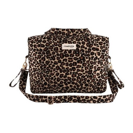 L'anti sac à langer Darcy | Leopard beige - Rive droite