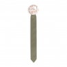 Attache tétine "Pebble" | Kaki/Graou Pink