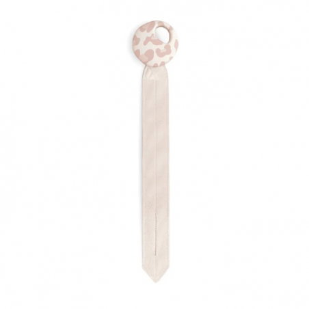Attache tétine "Pebble" | Sand/Graou Pink - Elhée