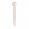 Attache tétine "Pebble" | Sand/Graou Pink