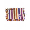 Pochette Janice | Rayures multicolores