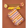 Pochette Janice | Rayures multicolores