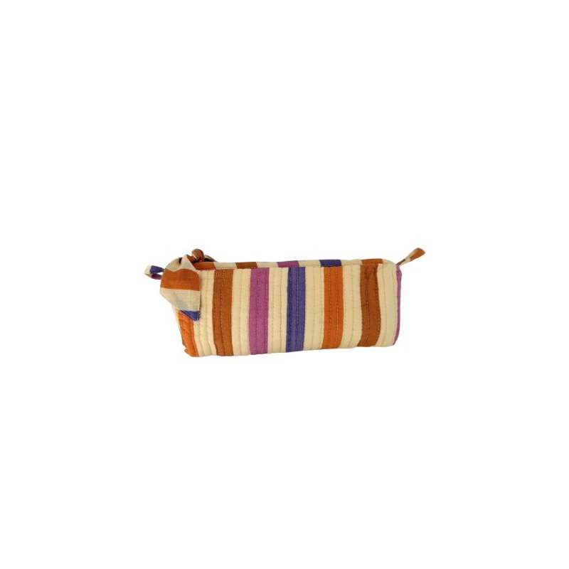 Trousse d'écolier | Rayures multicolores