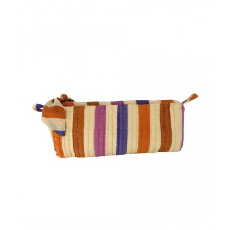 Trousse d'écolier | Rayures multicolores - Bëllemme