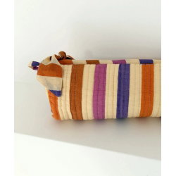 Trousse d'écolier | Rayures multicolores