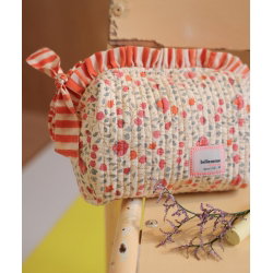 Trousse de toilette Bonnie | Rosa sorbet d'été