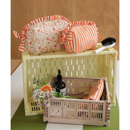 Trousse de toilette Bonnie | Rosa sorbet d'été - Bëllemme