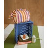 Trousse de toilette Bonnie | Rayures multicolores