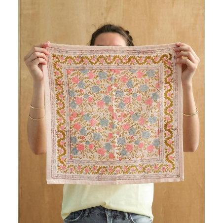 Foulard Petit format | Ellis blush - Bëllemme