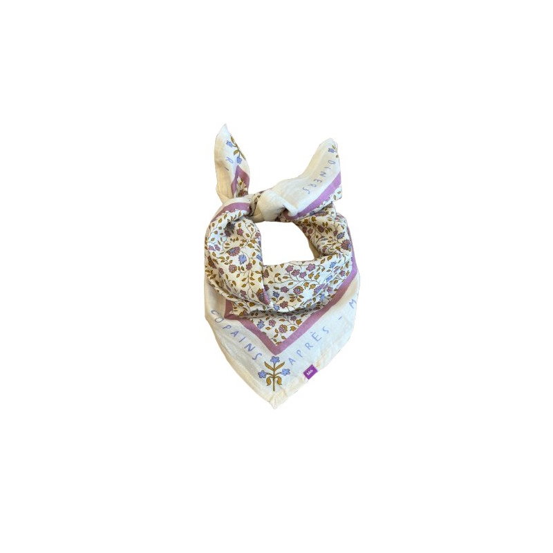 Foulard Petit format | Rosa violette