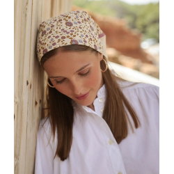 Foulard Petit format | Rosa violette