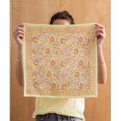 Foulard Petit format | Haydee sorbet rose pistache