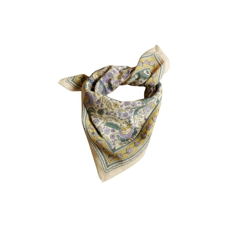 Foulard Petit format | Haydee sorbet citron vert
