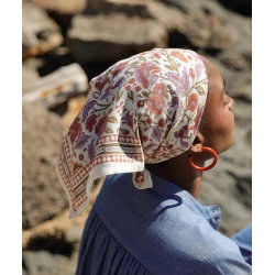 Foulard Petit format | Courtney terracotta