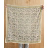 Foulard Grand format | Haydee sorbet citron vert violette