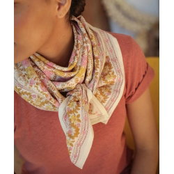 Foulard Grand format | Ellis mimosa