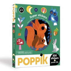 Super Stickers | Les bébés animaux - Poppik