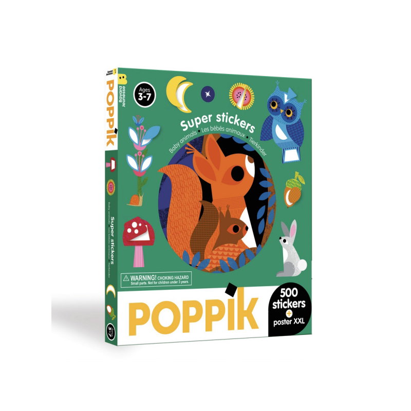 Super Stickers | Les bébés animaux