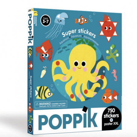 Super Stickers | Aquarium - Poppik