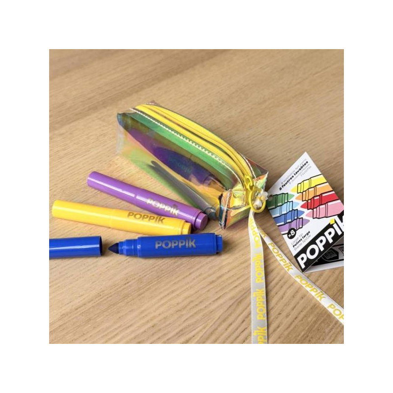 Trousse de 8 feutres Jumbo