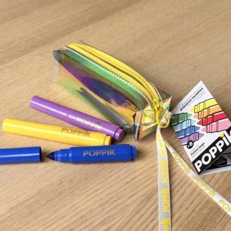 Trousse de 8 feutres Jumbo - Poppik
