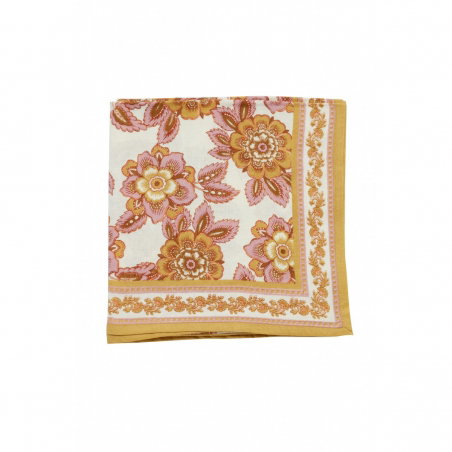 Foulard Indien | Jakarta rose - Bonheur du jour