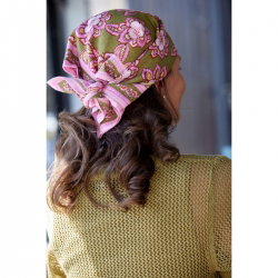 Petit Foulard Indien | Jakarta olive