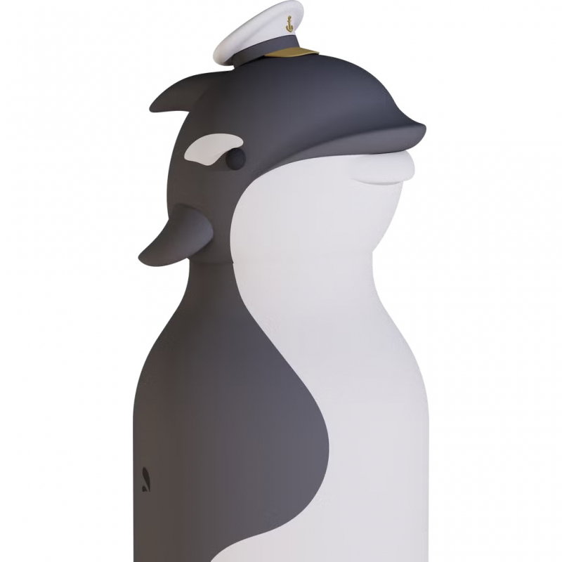 Gourde isotherme 460 ml  | Baleine