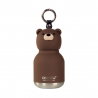 Mini gourde isotherme 200 ml  | Ours brun