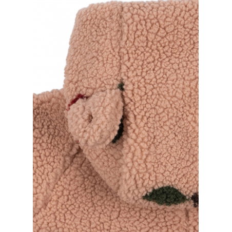 Combinaison Jody Teddy | Ma grande cerise Blush - Konges Slojd