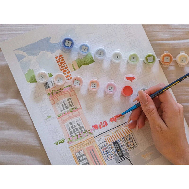 Coffret de peinture au numéro | Notting Hill