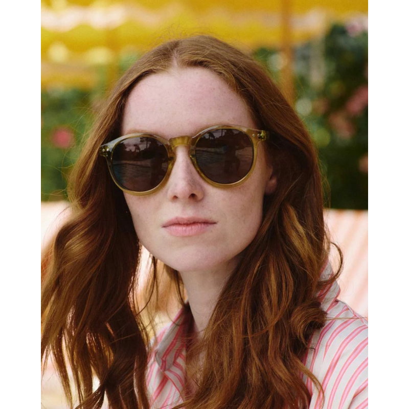 Lunettes de soleil Adulte (M) | Golden Green