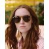 Lunettes de soleil Adulte (M) | Golden Green