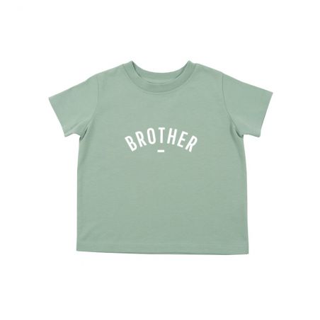 Tshirt brother vert manches courtes Tshirt brother vert manches courtes