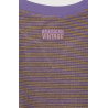 Sweat femme Fuxom | Rayures Prune