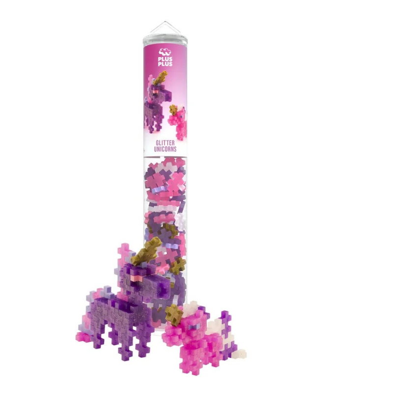 Tube Licorne paillettes - 100 pièces