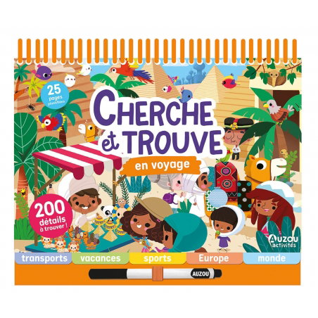 Cherche et trouve | En voyage - Auzou