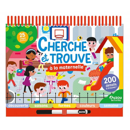 Cherche et trouve | A la maternelle - Auzou