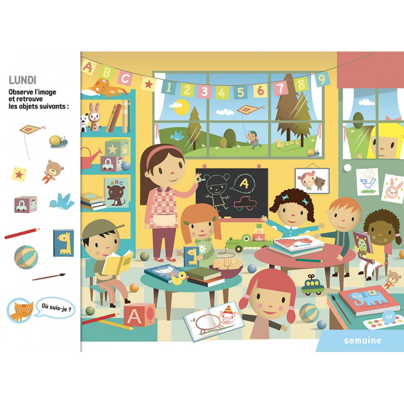 Cherche et trouve | A la maternelle