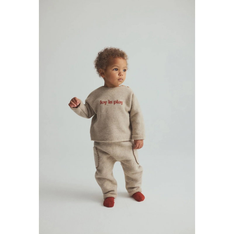 Sweat bébé Gante | Stone