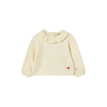 T-shirt bébé Clara | Ivory - Cozmo